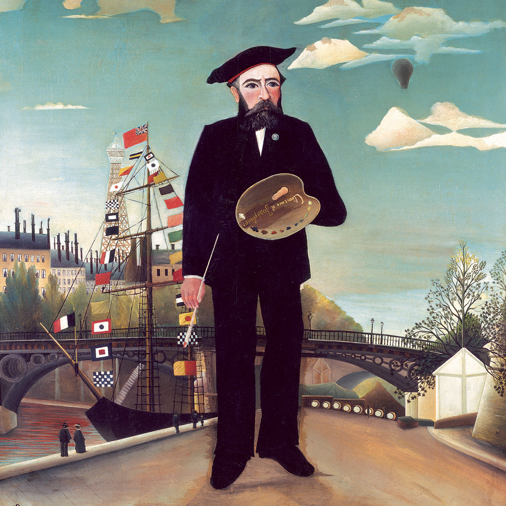 Poznámkový kalendár Henri Rousseau 2027, 30 x 30 cm