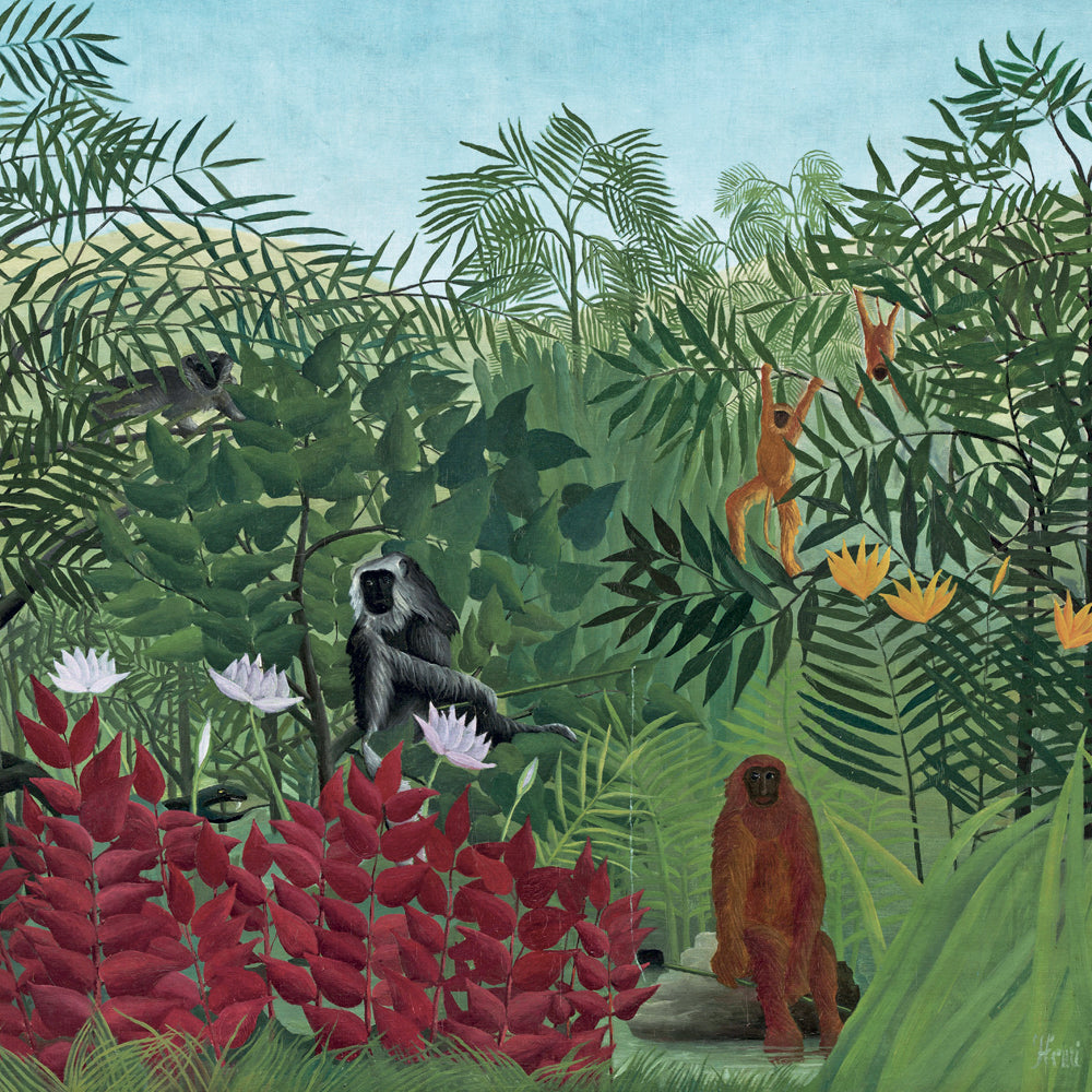Poznámkový kalendár Henri Rousseau 2027, 30 x 30 cm