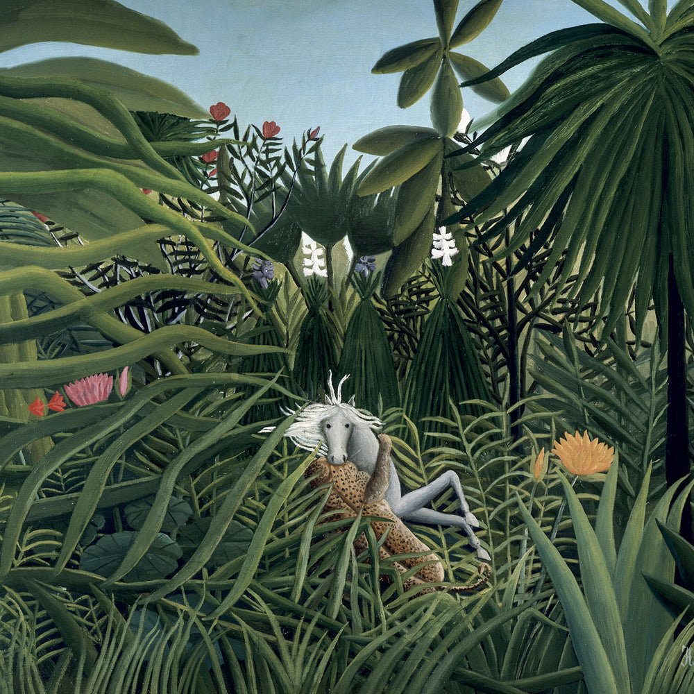 Poznámkový kalendár Henri Rousseau 2027, 30 x 30 cm