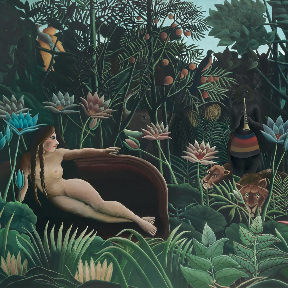 Poznámkový kalendár Henri Rousseau 2027, 30 x 30 cm