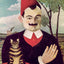 Poznámkový kalendár Henri Rousseau 2027, 30 x 30 cm