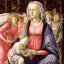 Poznámkový kalendár Sandro Botticelli 2027, 30 x 30 cm