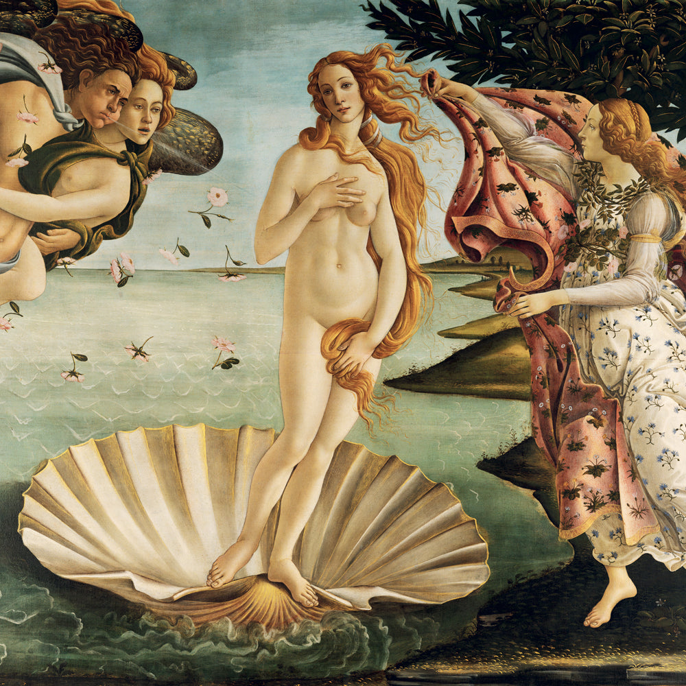 Poznámkový kalendár Sandro Botticelli 2027, 30 x 30 cm