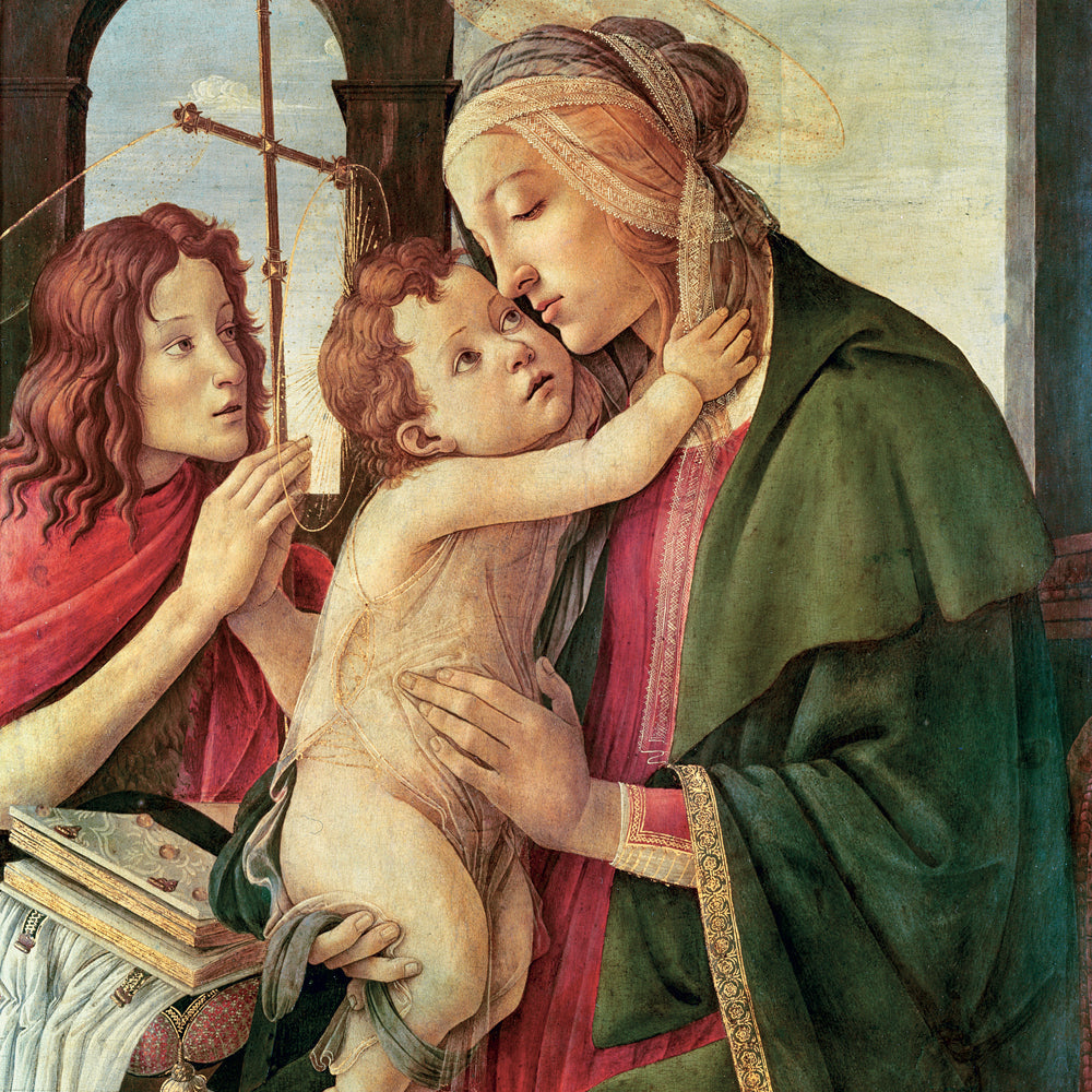 Poznámkový kalendár Sandro Botticelli 2027, 30 x 30 cm