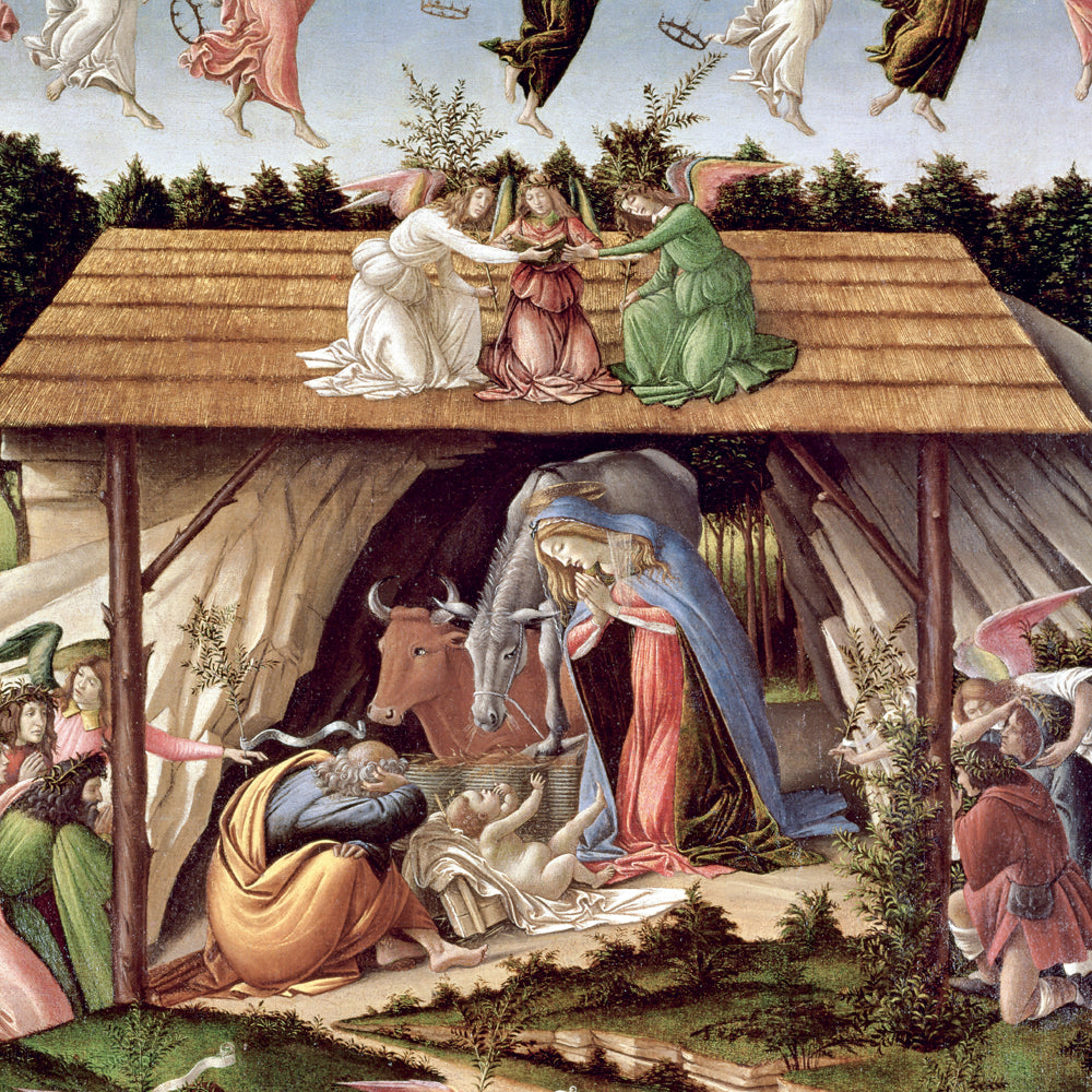 Poznámkový kalendár Sandro Botticelli 2027, 30 x 30 cm