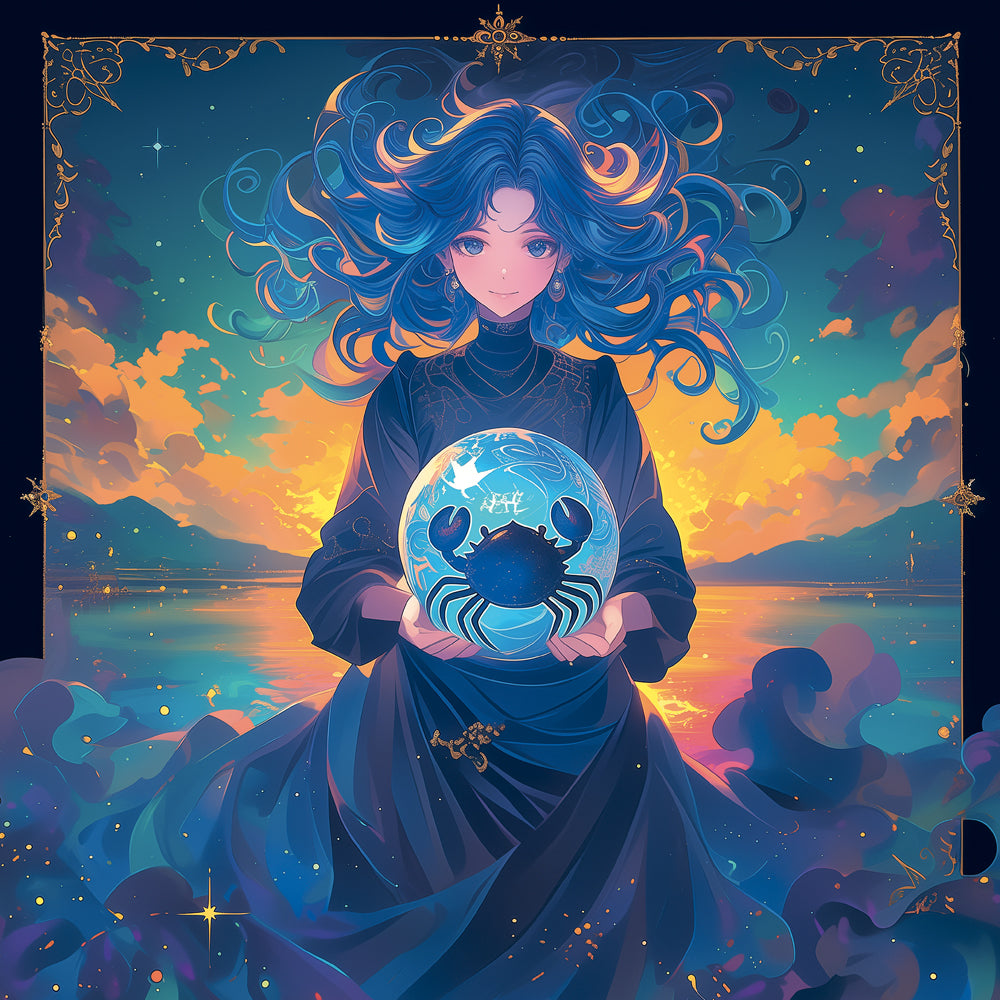 Poznámkový kalendár Anime Zodiac 2027, 30 x 30 cm