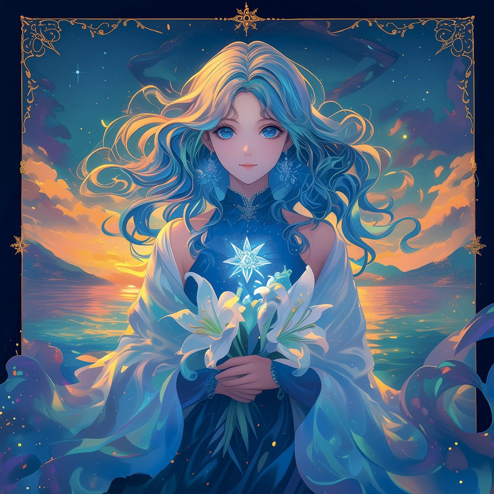 Poznámkový kalendár Anime Zodiac 2027, 30 x 30 cm