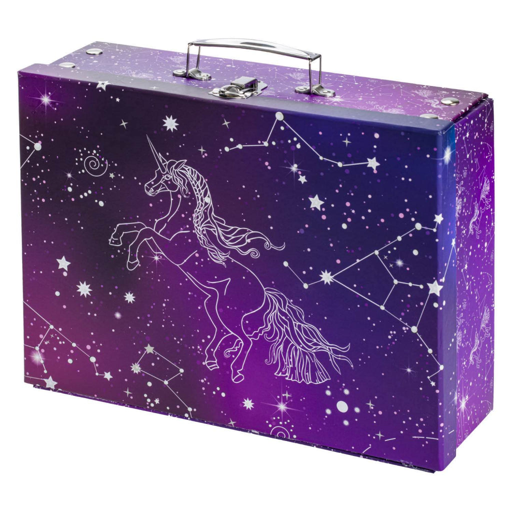 Skladací školský kufrík Unicorn Universe