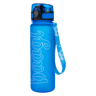 Tritanová fľaša na nápoje Logo modrá, 500 ml