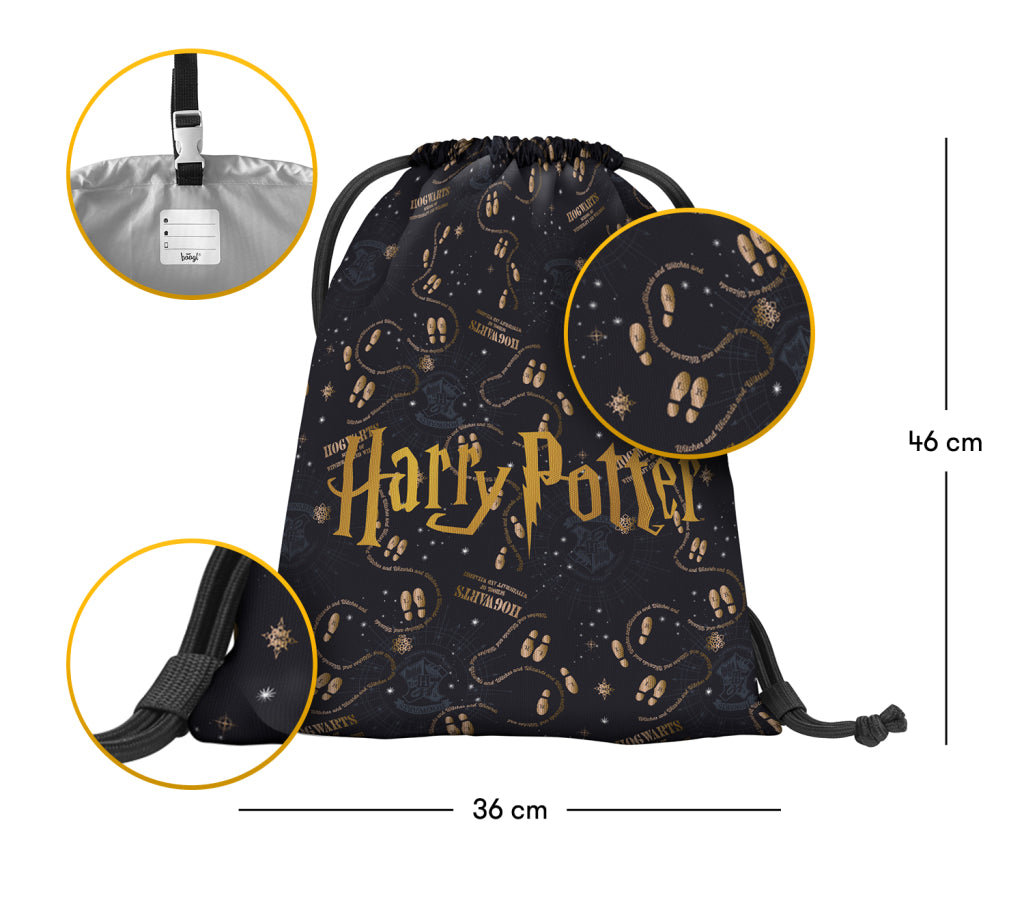 Vrecko Harry Potter Záškodnícka mapa