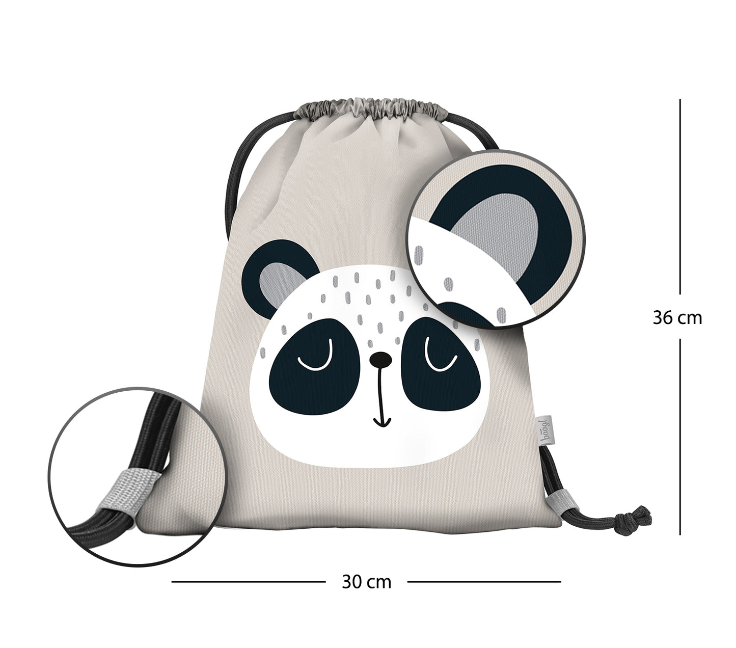 Predškolské vrecko Panda
