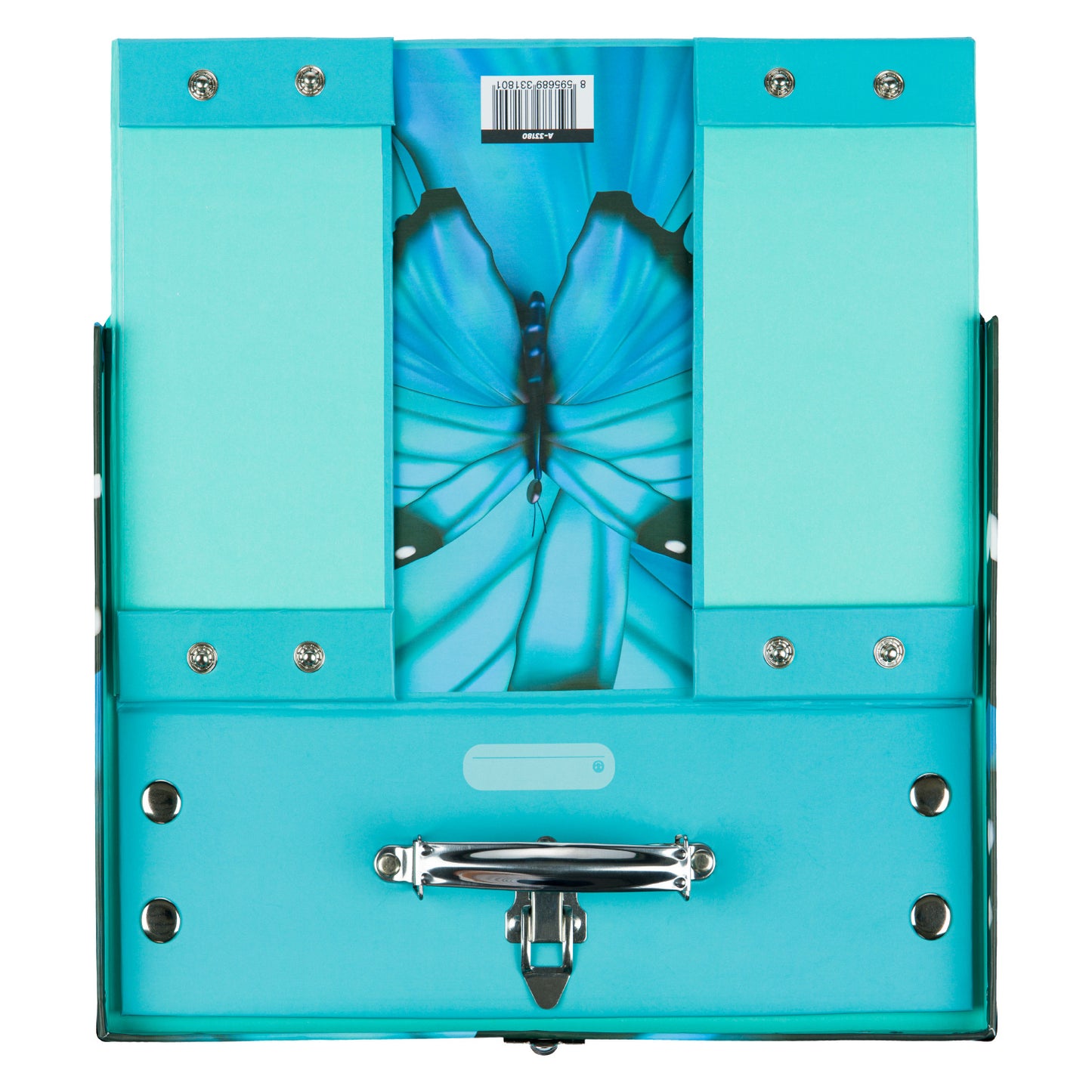 Skladací školský kufrík Butterfly s kovaním