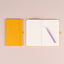 Notes Žltá, linajkovaný, 13 × 21 cm