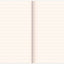 Notes Alfons Mucha – Luna, linajkovaný, 11 × 16 cm