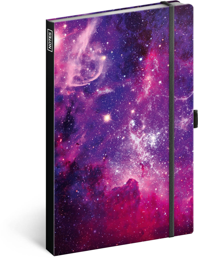Notes Galaxie, linajkovaný, 13 × 21 cm